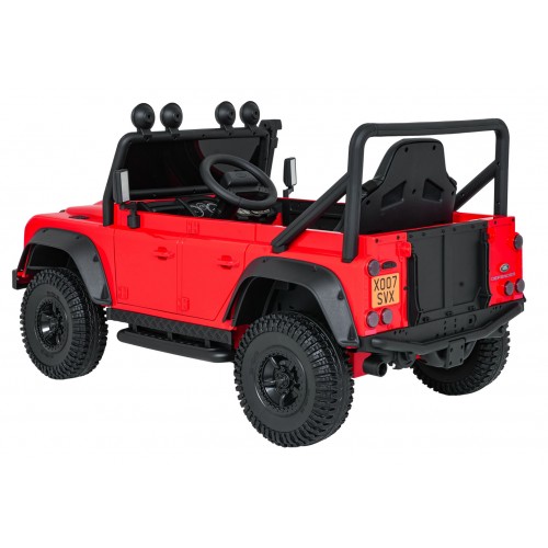 Land Rover Defender 110 SVX Concept Red