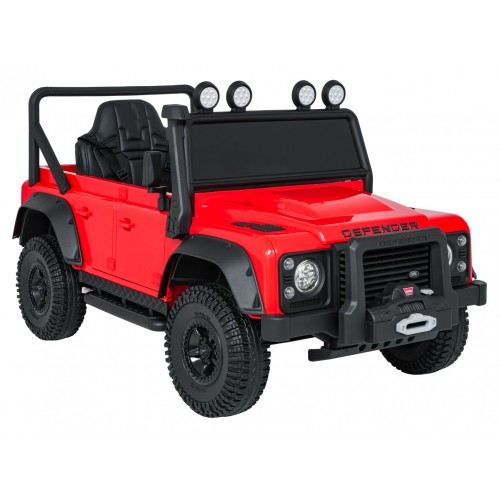 Land Rover Defender 110 SVX Concept Red