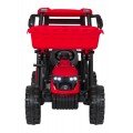 MEGA Tractor D68 Vehicle With Trailer Red