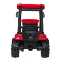 MEGA Tractor D68 Vehicle With Trailer Red