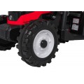 MEGA Tractor D68 Vehicle With Trailer Red