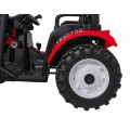 MEGA Tractor D68 Vehicle With Trailer Red
