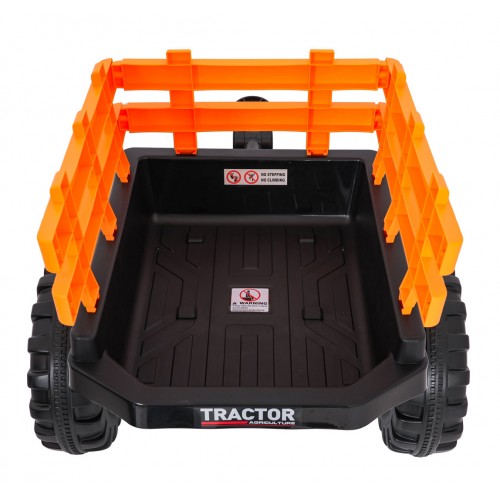 MEGA Tractor D68 Vehicle With Trailer Red