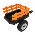 MEGA Tractor D68 Vehicle With Trailer Red