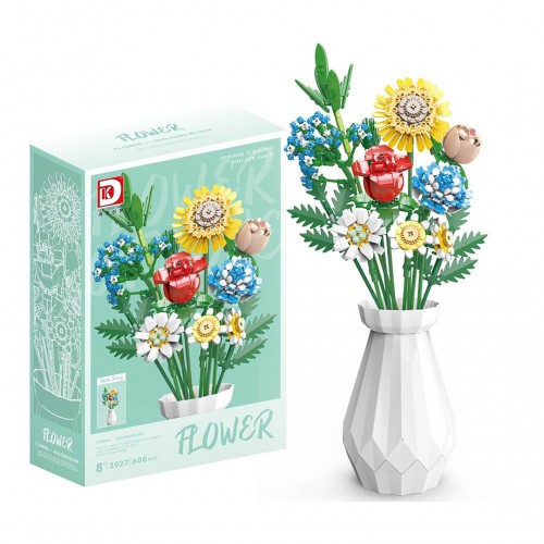 Flower Bouquet Building Block Set 600pcs.