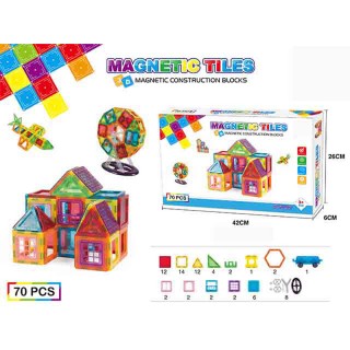 Magnetic Block Set 70pcs.