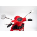 Vehicle Scooter Vespa ROMA Red
