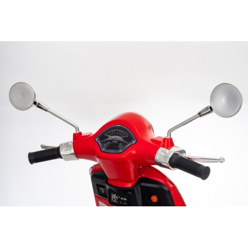 Vehicle Scooter Vespa ROMA Red