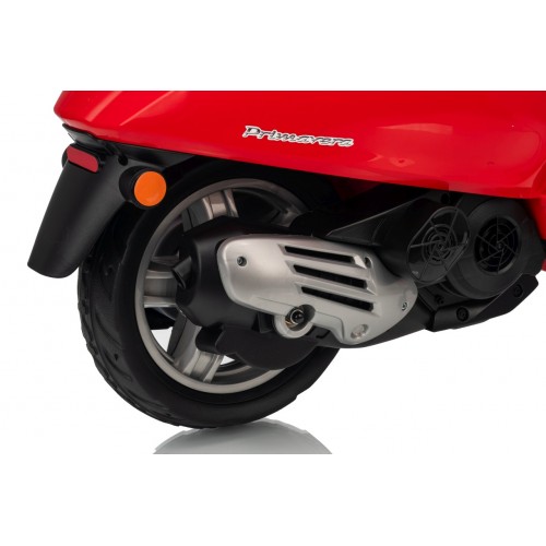 Vehicle Scooter Vespa ROMA Red