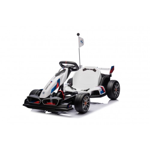 BMW Gokart Vehicle with Drift Function White