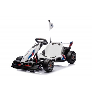 BMW Gokart Vehicle with Drift Function White