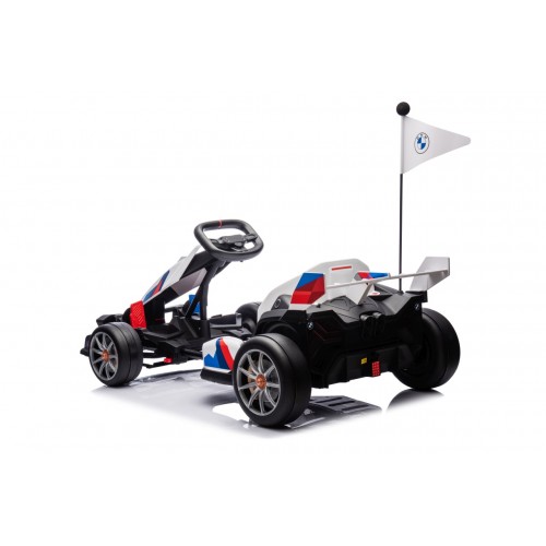 BMW Gokart Vehicle with Drift Function White