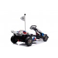 BMW Gokart Vehicle with Drift Function White