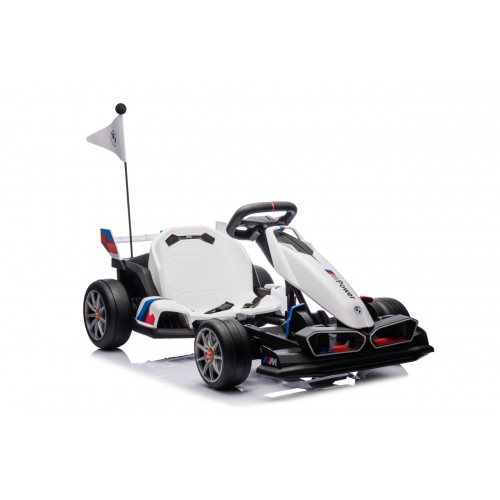 BMW Gokart Vehicle with Drift Function White