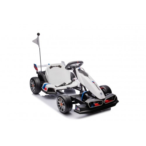BMW Gokart Vehicle with Drift Function White