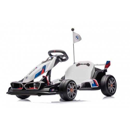 BMW Gokart Vehicle with Drift Function White