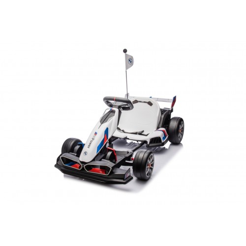 BMW Gokart Vehicle with Drift Function White
