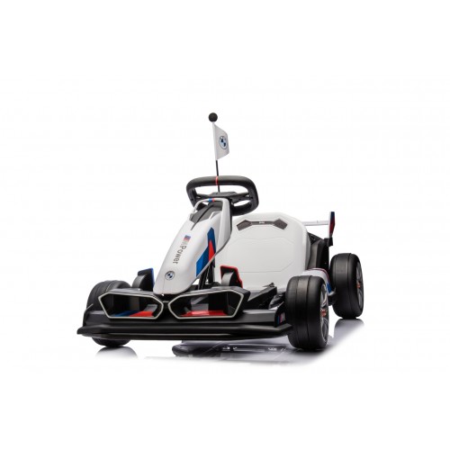 BMW Gokart Vehicle with Drift Function White