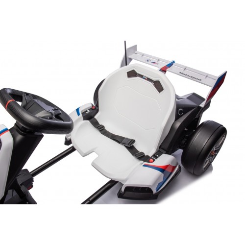 BMW Gokart Vehicle with Drift Function White