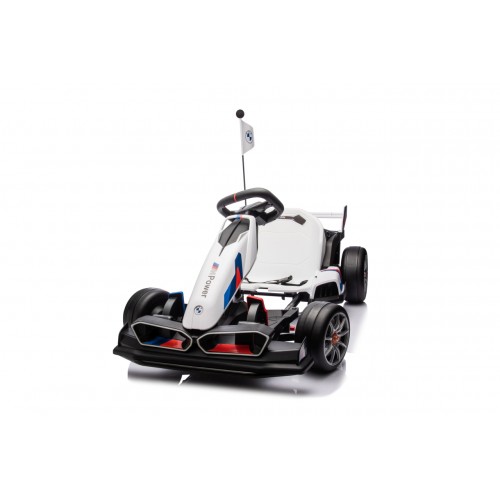 BMW Gokart Vehicle with Drift Function White