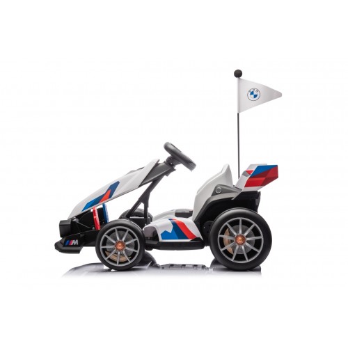 BMW Gokart Vehicle with Drift Function White