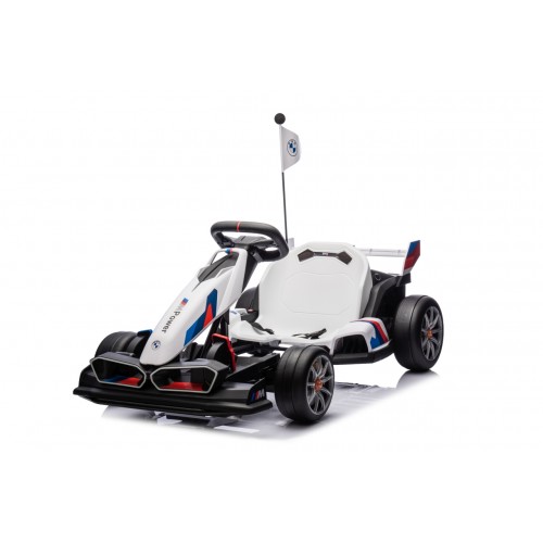BMW Gokart Vehicle with Drift Function White