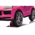 Vehicle Porsche Cayenne Pink