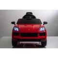Vehicle Porsche Cayenne Red
