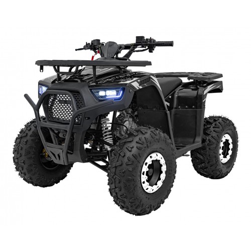 125CC DISCOVERER Black Petrol Quad Bike