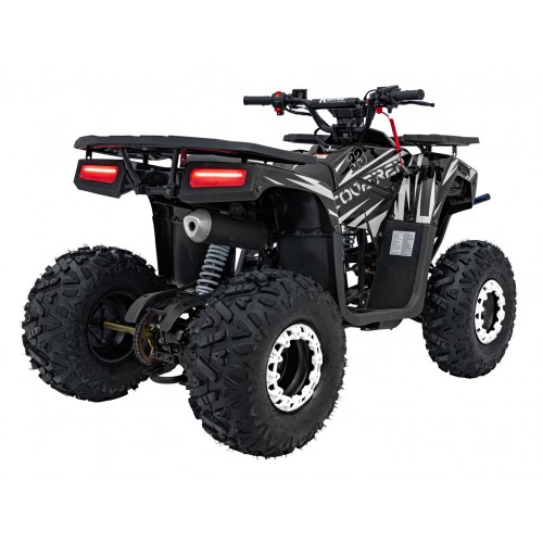 125CC DISCOVERER Black Petrol Quad Bike
