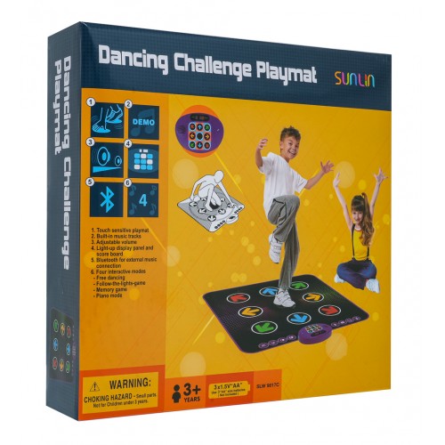 Musical Dance Mat Black