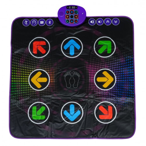 Musical Dance Mat Black