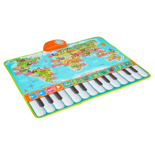 Keyboard Music Mat Animal World