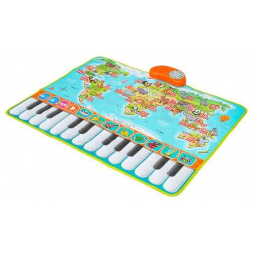 Keyboard Music Mat Animal World