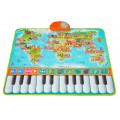 Keyboard Music Mat Animal World