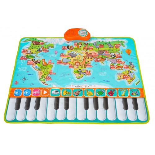 Keyboard Music Mat Animal World