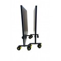 Large Outdoor Ping Pong Table Black