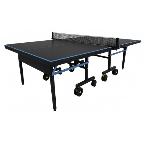Large Outdoor Ping Pong Table Black