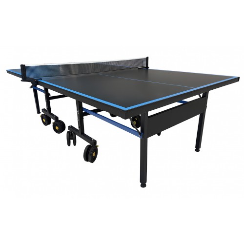 Large Outdoor Ping Pong Table Black