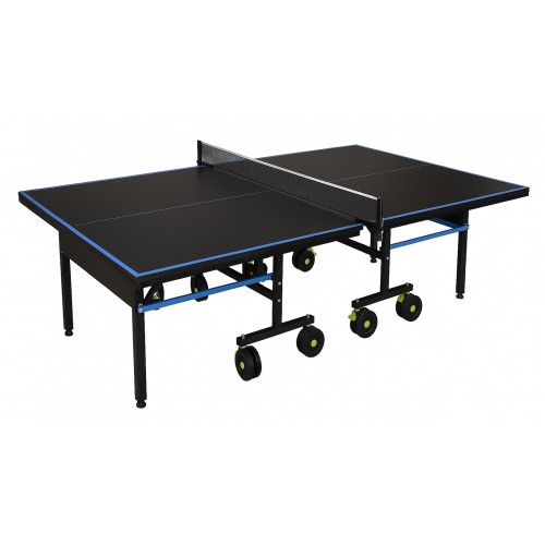 Large Outdoor Ping Pong Table Black