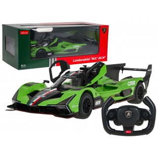 R/C Car 1:14 Lamborghini SC63 Green RASTAR