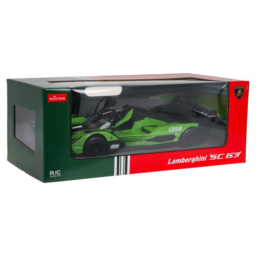 R/C Car 1:14 Lamborghini SC63 Green RASTAR