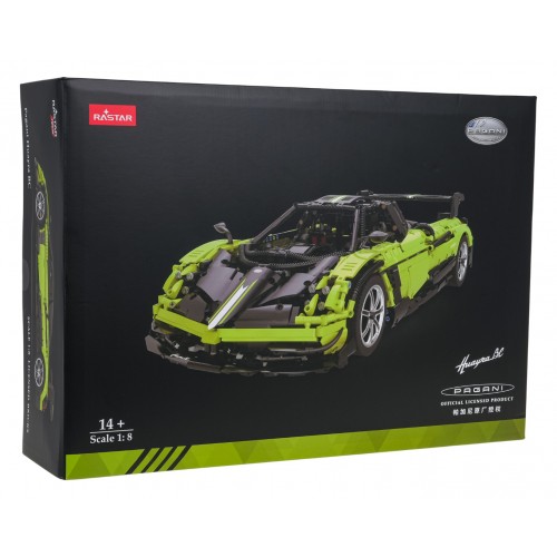 Car 1:8 Pagani Huayra BC Blocks Green RASTAR
