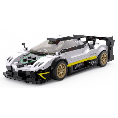 Car 1:28 Pagani Zonda R Blocks White RASTAR
