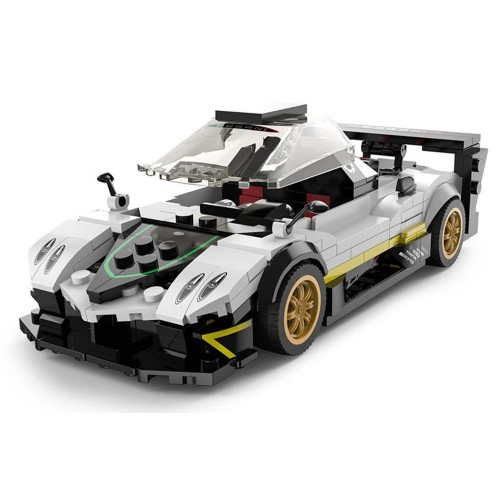Car 1:28 Pagani Zonda R Blocks White RASTAR