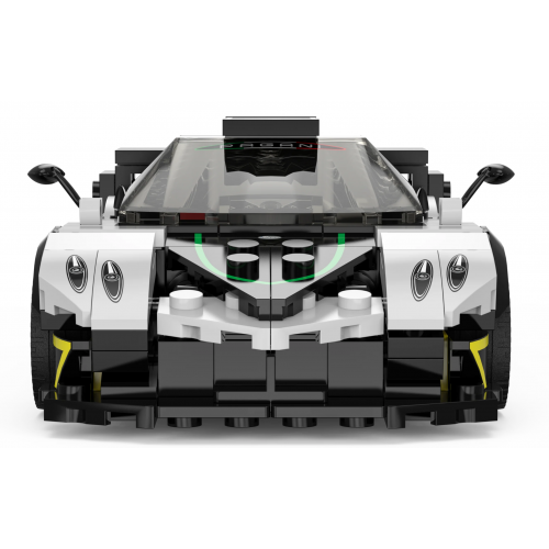 Car 1:28 Pagani Zonda R Blocks White RASTAR