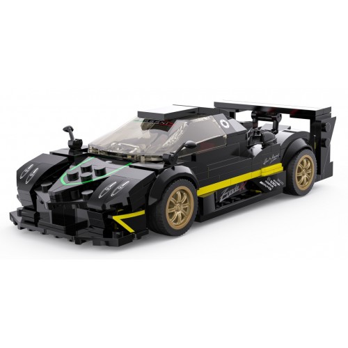 Car 1:28 Pagani Zonda R Blocks Black RASTAR