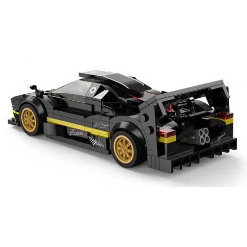 Car 1:28 Pagani Zonda R Blocks Black RASTAR