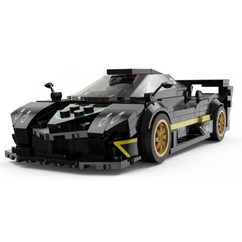 Car 1:28 Pagani Zonda R Blocks Black RASTAR
