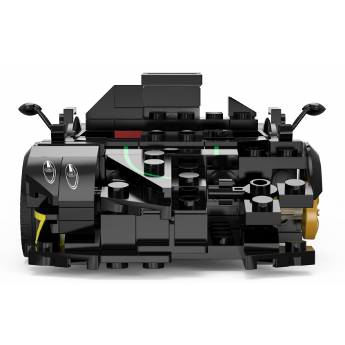 Car 1:28 Pagani Zonda R Blocks Black RASTAR